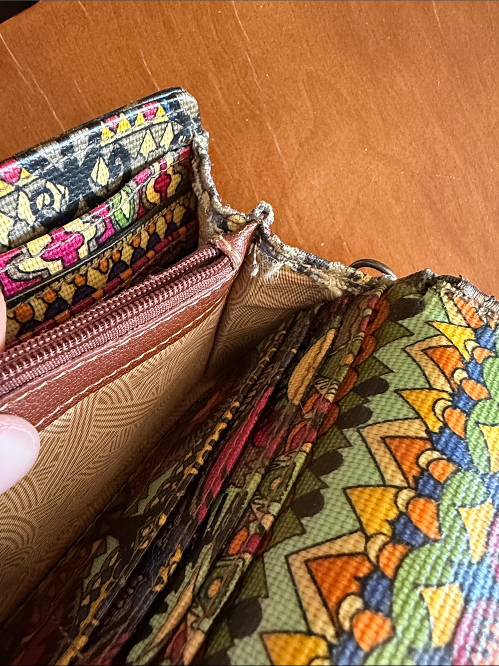 Sacroots Patterned Envelope Wallet - Picture 6 of 11